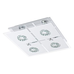 Eglo 93783 RONCATO GU10 4X3W Deckenleuchte, Kristall