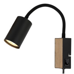 Globo 57911WBW Spot-Wandleuchte ROBBY GU10