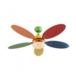 Globo 03180 Deckenleuchte mit Ventilator Wade 1x60W | E14