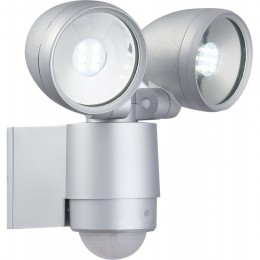 Globo 34105-2S Außenwandleuchte mit Sensor Radiator II 2x3W | 300L | 6000K | IP44
