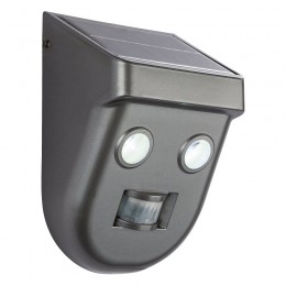 Globo 3728S Solar-Außenleuchte mit Bewegungssensor 2x3W | 180L | 6500K | IP65