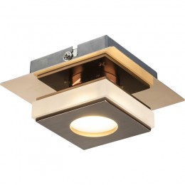 Globo 49403-1 LED Wand- oder Deckenleuchte Cayman I 1x5W | 235l | 3000K