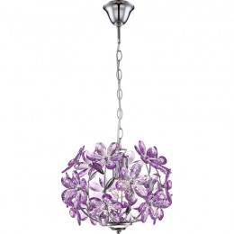 Globo 5143 Pendelleuchte Purple 1x60W| E27