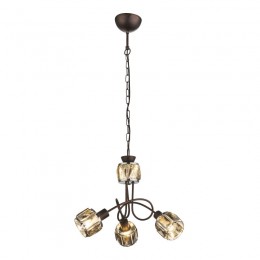 Globo 54357-3H Pendelleuchte Indiana 3x40W | E14 | | 1x 5W LED | 305lm | 3000K