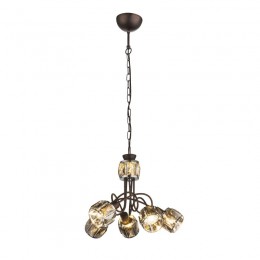 Globo 54357-5H Pendelleuchte Indiana 5x40W | E14 | | 1x 5W LED | 305lm | 3000K