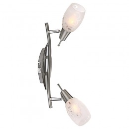 Globo 54984-2 Wand- oder Deckenleuchte 2x40W Florita | E14