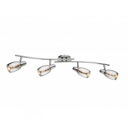 Globo 54986-4 Wand- oder Deckenleuchte Carson I 4x40W | E14