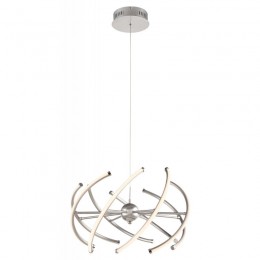 Globo 67823-30H LED Deckenleuchte Wawe 1x30W | 2100L | 3000K - opal, matt, Nickel