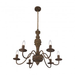 Globo 15262-6 Pendelleuchte Rea 6x40W | E14