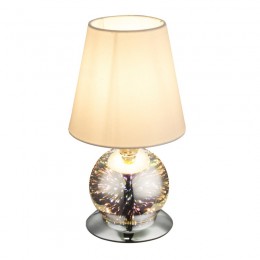 Globo 24132T LED Tischleuchte Elias 1x40W, 3W | E14 | 30lm | 3000K