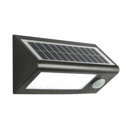 Globo 3727S Outdoor LED Wandleuchte Solar mit Sensor 36x0,2W | 320L | 6500K | IP65