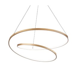 Ideal lux I304564 LED Pendel-Kronleuchter OZ | 48W integrierte LED-Quelle | 5300lm | 3000K