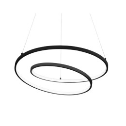 Ideal lux I304588 LED Pendel-Kronleuchter OZ | 55W integrierte LED-Quelle | 6100lm | 3000K