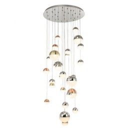 Italux PND-13112146-27A-CHPN LED Pendel-Kronleuchter Mocado integrierte LED-Quelle | 3000K