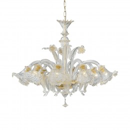 Ideal Lux 004099 Kronleuchter Rialto Sospenzione 8x40W | E14