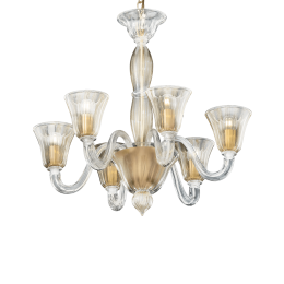 Ideal Lux 005843 Kronleuchter Ca Foscari 6x40W | E14