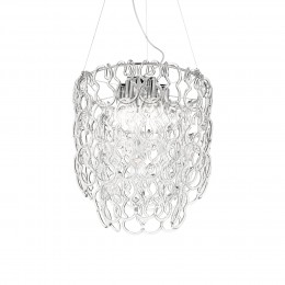 Ideal Lux 020365 Kronleuchter Alba 6x40W | E14 und 1x60W | E27