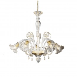 Ideal Lux 020969 Kronleuchter Ca D'Oro 5x40W | E14