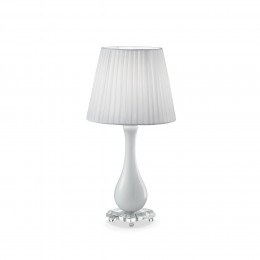 Ideal Lux 026084 Tischlampe Lilly bianco 1x60W | E27