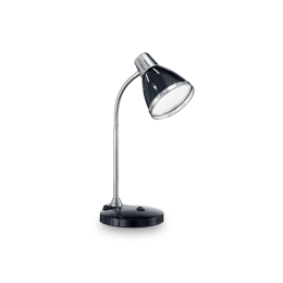 Ideal Lux 034393 Tischleuchte Elvis Nero 1x60W | E27