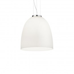 Ideal Lux 077703 Kronleuchter Eva Bianco 1x60W | E27