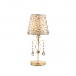Ideal Lux 088167 Pantheon Small Tischleuchte 1x40W Oro | E14