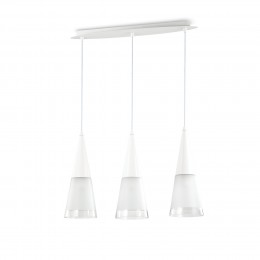 Ideal Lux 112381 Kronleuchter Cono Bianco 3x40W | E14