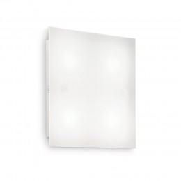 Ideal Lux 134901 Wandleuchte Flat 4x15W| GX53