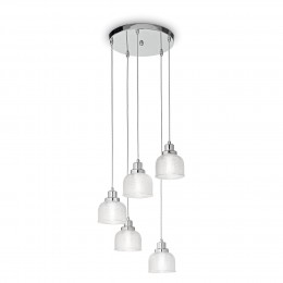 Ideal Lux 153100 Kronleuchter Ruby 5x40W | E14