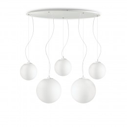 Ideal Lux 186894 Kronleuchter Mapa Riga 5x60W | E27