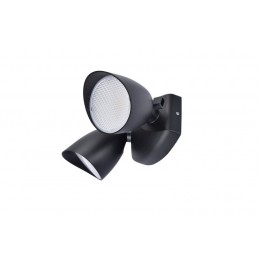 Lutec 7622221012 LED-Außenwandleuchte Shrimp mit Bewegungssensor 1x23,5W | 1700lm | 4000 K | IP44