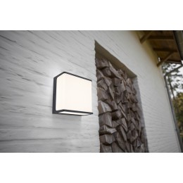 Lutec 5105003125 LED Wandleuchte Doblo 1x19,1W | 1500lm | 4000 K | IP54