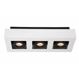 Lucide 09119/15/31 LED Deckenleuchte Xirax 3x5W | GU10 | 3000K