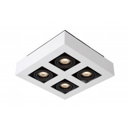 Lucide 09119/20/31 LED Deckenleuchte Xirax 4x5W | GU10 | 3000K