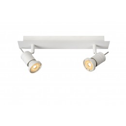 Lucide 17990/10/31 LED Deckenleuchte Twinny 2x5W | GU10 | 3000K