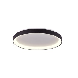 Italux PLF-53675-058RC-BK-3K LED Deckenleuchte Vico | 48W integrierte LED-Quelle | 3900lm | 3000+400