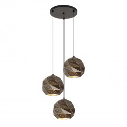 Italux PND-2424-3S-GR+GD Palermo E27