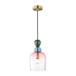 Italux PND-37462B-MC-GD Pendel-Kronleuchter Manso E14