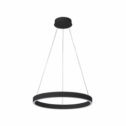 Italux PND-56215-060RPC-BK LED Pendel-Kronleuchter Brasco Down | 40W integrierte LED-Quelle | 2400lm