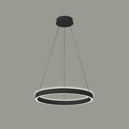 Italux PND-56215D-060RPC-BK LED Pendel-Kronleuchter Brasco Up Down | 60W integrierte LED-Quelle | 28