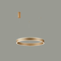 Italux PND-56215D-060RPP-GD LED Pendel-Kronleuchter Brasco Up Down | 60W integrierte LED-Quelle | 29