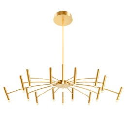 Redo 01-3450 LED Pendel-Kronleuchter RAYEN | 80W integrierte LED-Quelle | 4469lm | 3000K