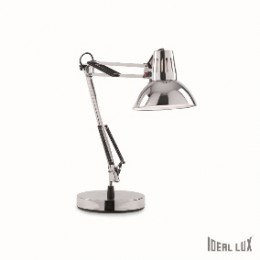 Ideal Lux Wally Cromo TL1 1x40W E27 Tischlampe