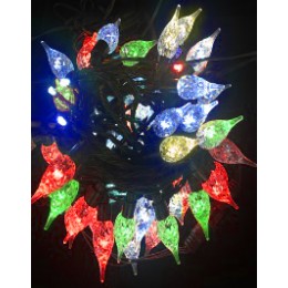 LED-Lichterkette - Zapfen 33619