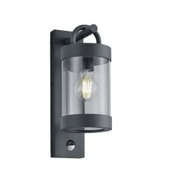 Trio 204169142 Außenwandlampe mit Senso Sambesi r 1x28w | E27 | IP44