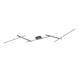 Trio 628410507 LED-Deckenleuchte Arvin 1x22w + 8W | 2600lm | 2700 - 6500K