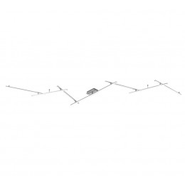 TRIO 674610707 LED Kronleuchter Indira 1x20W + 1x8W | 3000L | 3000K | IP20