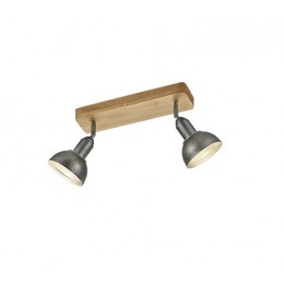 TRIO 803400267 Deckenleuchte Delhi 2x40W|E14