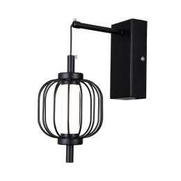 Italux WL-34405-1-BK LED Wandleuchte Pedro | 4W LED | 267lm | 3000K