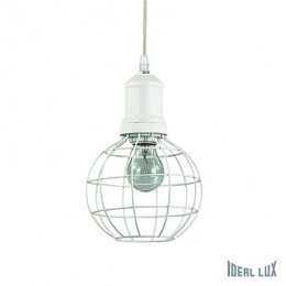 Ideal Lux 114927 Kronleuchter Cage Round 1x60W | E27